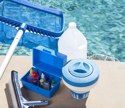 Pool cleaning supplies