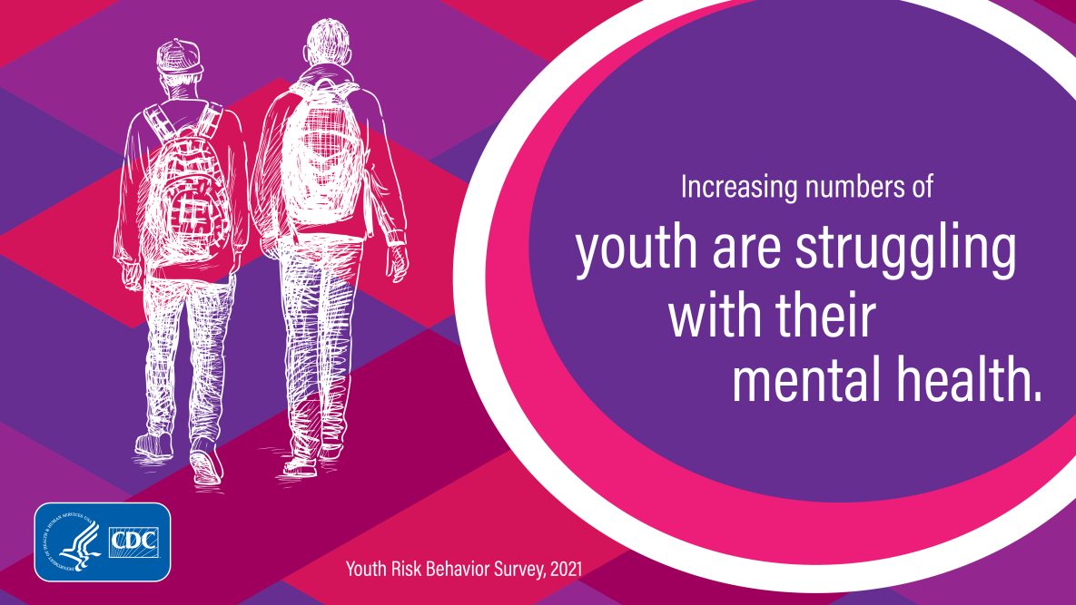 Infographic Increasing numbers of youth are struggling with their mental health