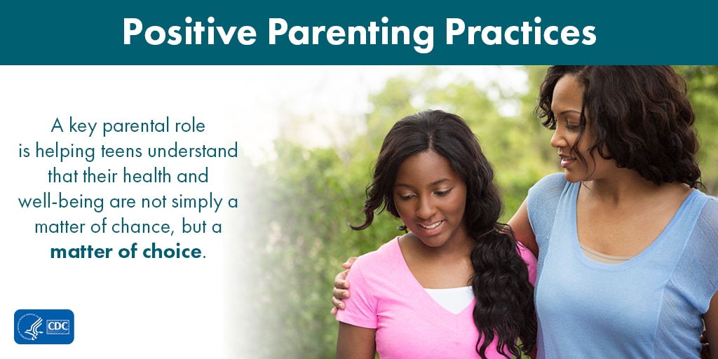 DASH Positive Parenting Matter of Choice infographic