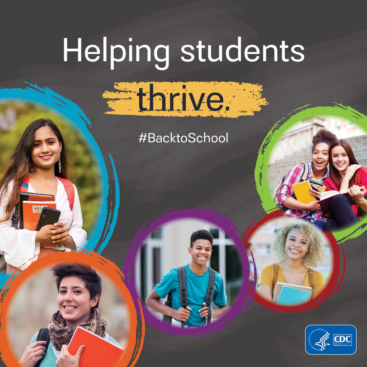 DASH Back to School Helping Students Thrive infographic