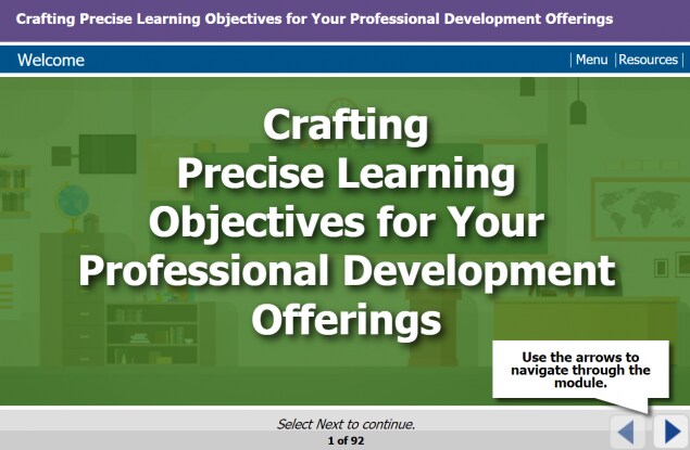 Crafting Precise Learning Objectives for Your Professional Development Offerings