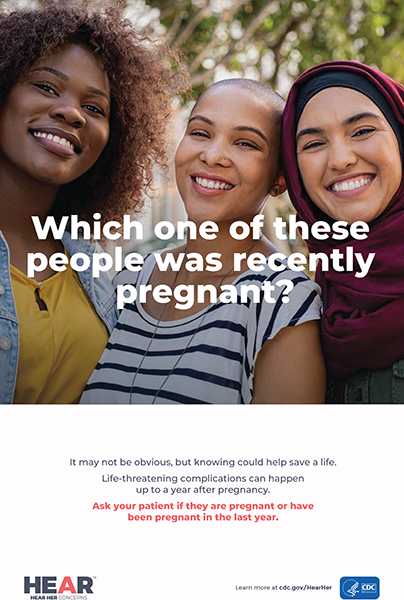 Hear Her® Campaign Posters and Handouts for Health Care Professionals ...