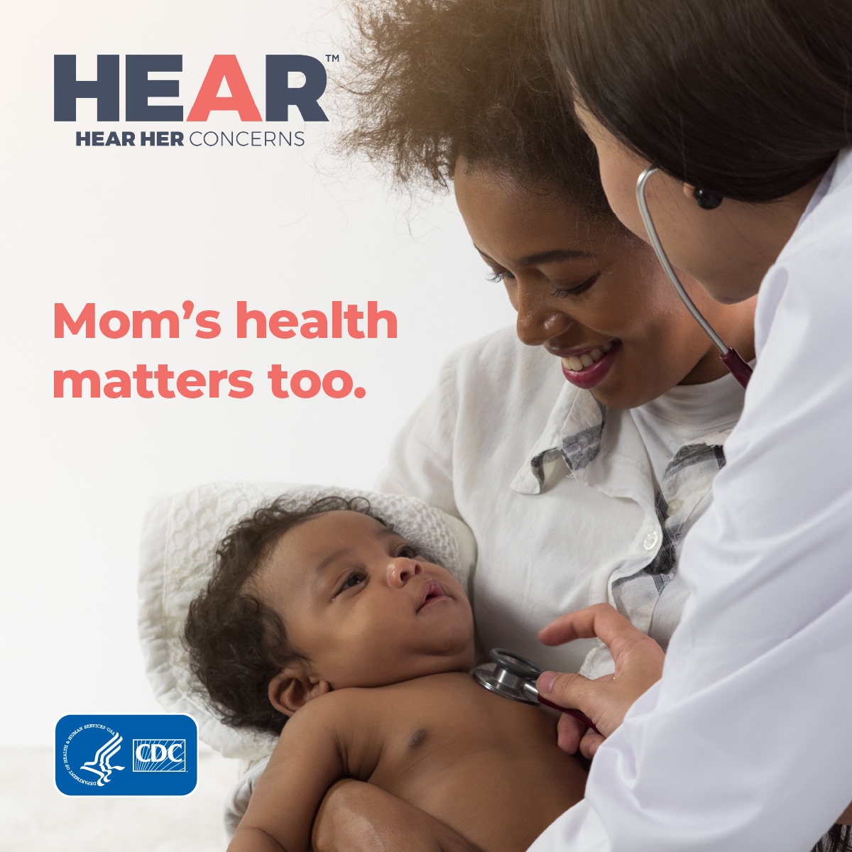 Hear Her Concerns. Mom's health matters too.