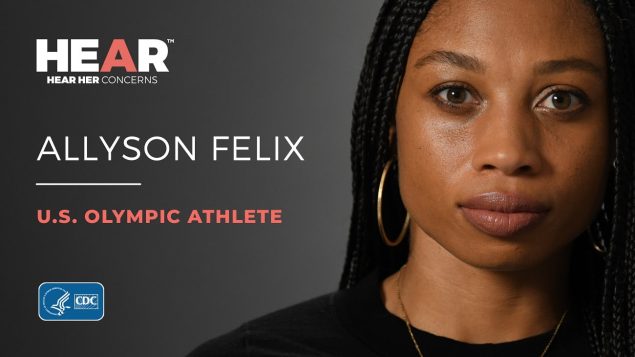 Allyson Felix, U.S. Olympic athlete, Hear Her Concerns
