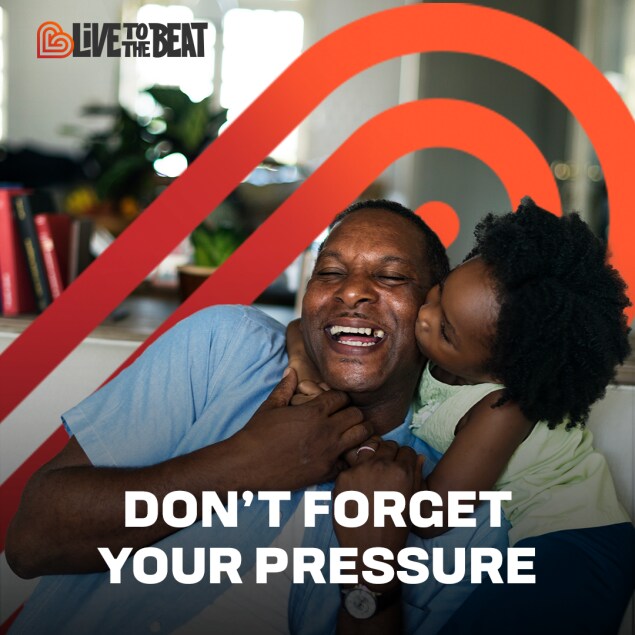 Don't forget your pressure.