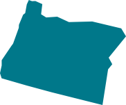 Shape of Oregon