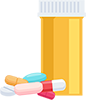graphic of a bottle of pills