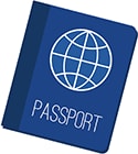 icon of a passport