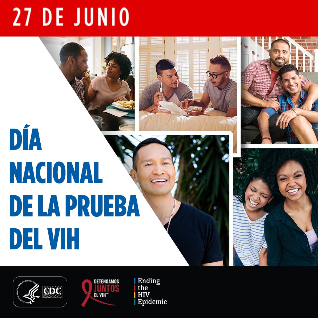 27 de junio. Día Nacional de la Prueba del VIH.