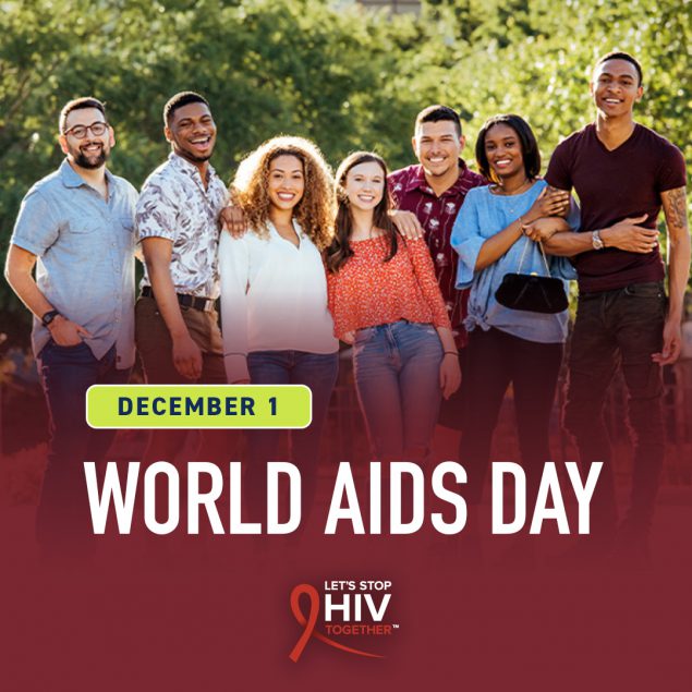 December 1 is #WorldAIDSDay