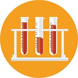 icon of a rack of test tubes