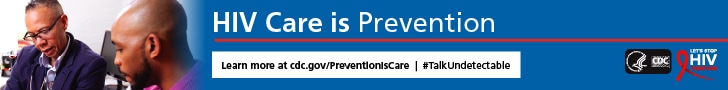 banner graphic: HIV Care is Prevention
