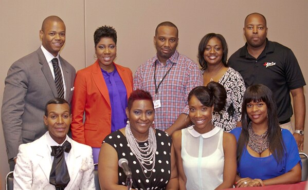 CDC’s Shop Talk Workshop participants at the Bronner Bros. International Hair Show in Atlanta, GA