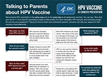 Factsheet: Talking to Parents about HPV Vaccine
