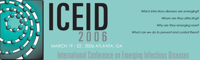 Logo: ICEID 2006: International COnference on Emerging Infectious Diseases