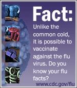 The Flu I.Q. widget is an interactive quiz to test your flu knowledge.