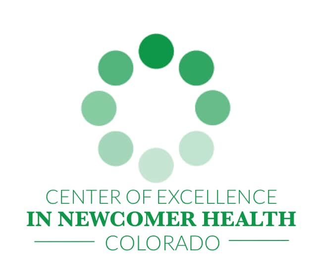 Colorado Center of Excellence in Newcomer Health logo