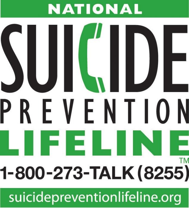 Logo for National Suicide Prevention Lifeline