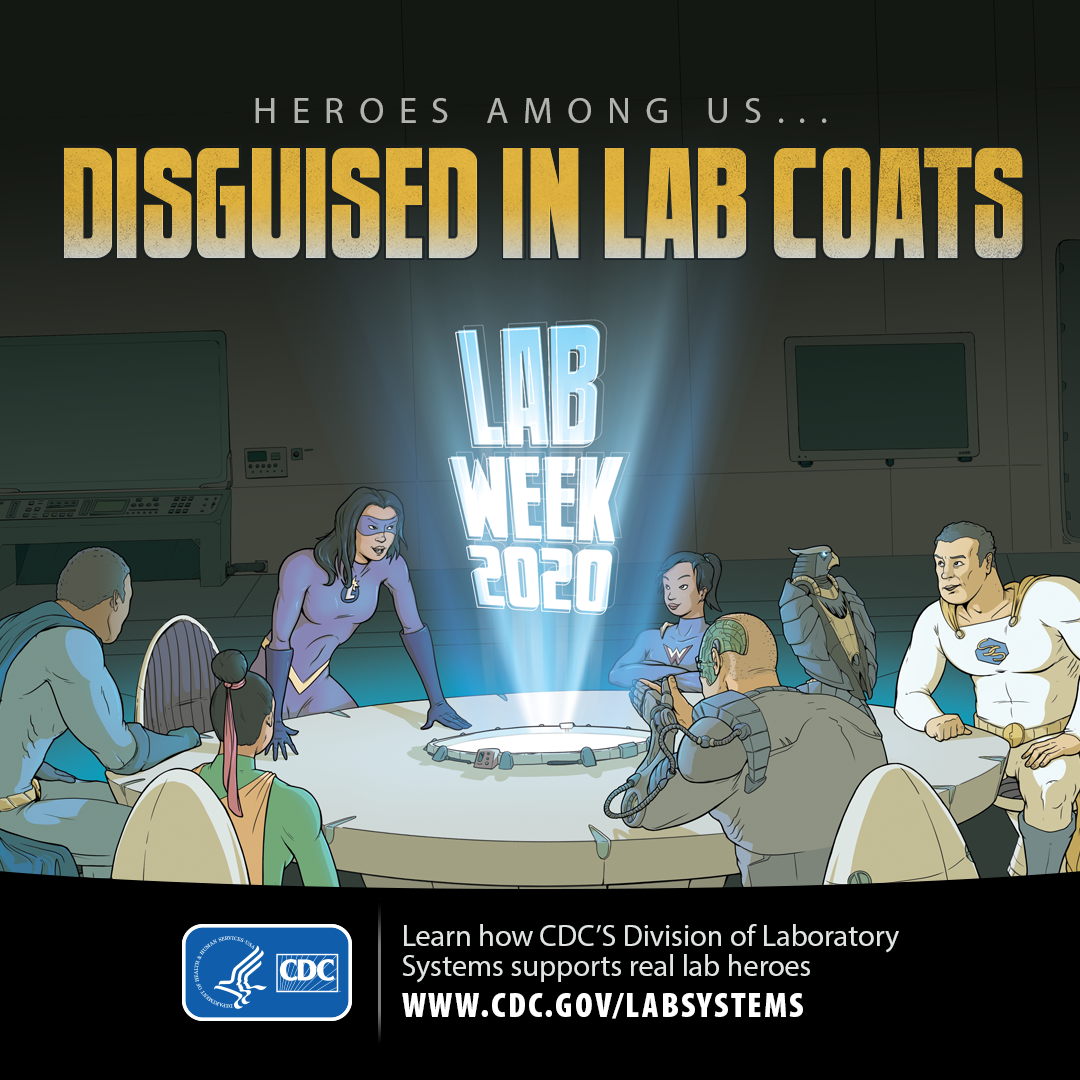 Medical Laboratory Professionals Week Graphics DLS CDC