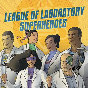 Illustration of the League of Laboratory Superheroes