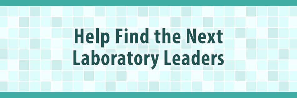 Help find the next laboratory leaders