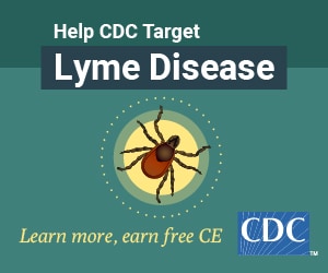 Help CDC Target Lyme Disease. Lean more, earn free CE
