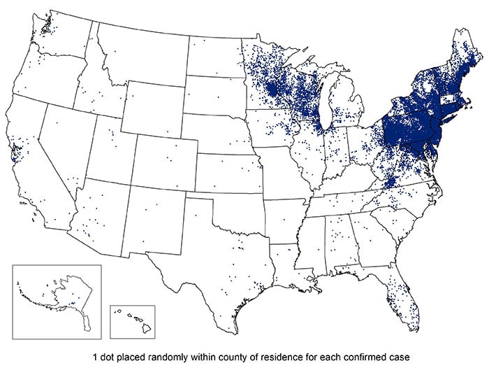 Lyme Disease Maps Historical Data Lyme Disease Cdc