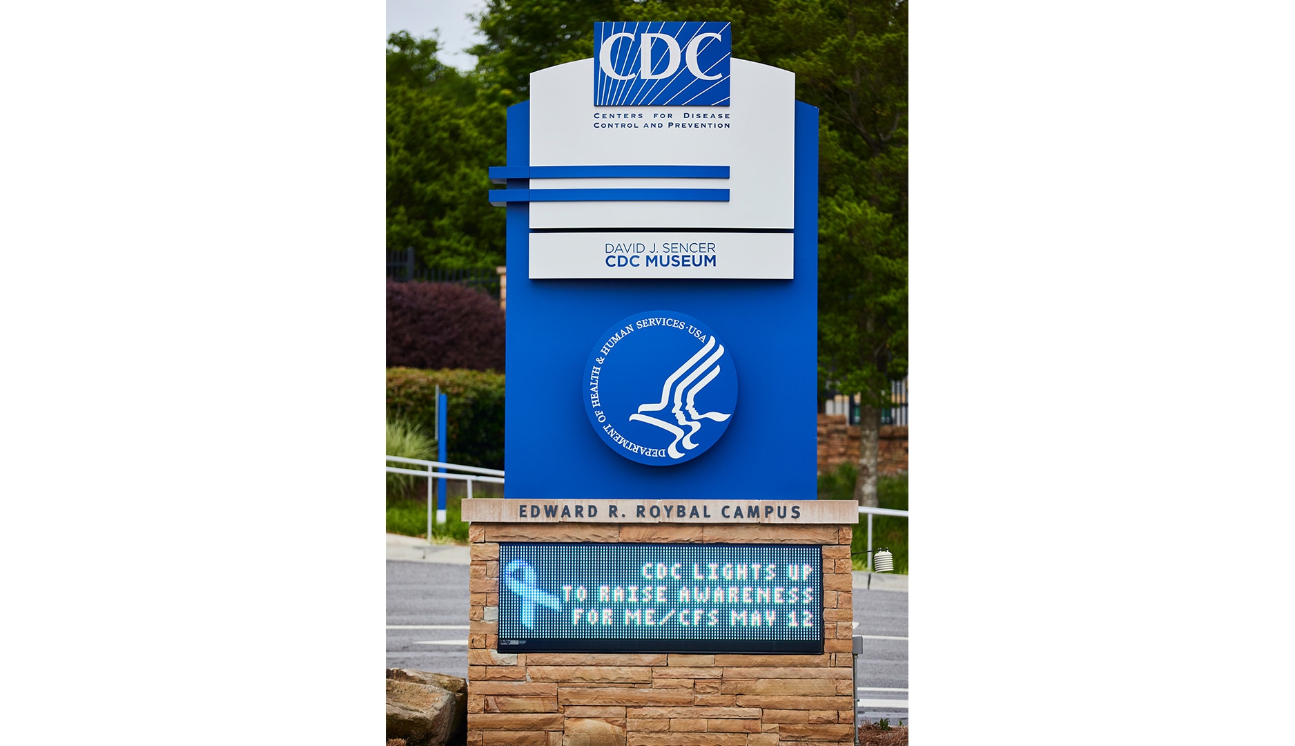 CDC Lights Up to Raise Awareness for ME/CFs. May 12