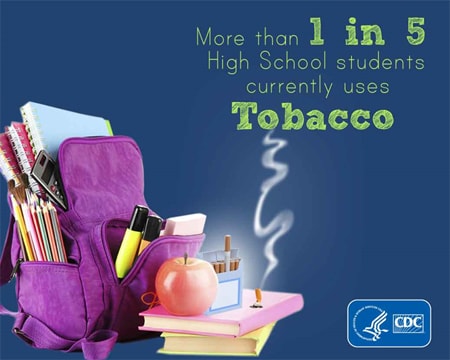 More than 1 in 5 High School Students currently uses tobacco