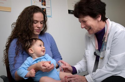 Getting a flu vaccine reduces a child's risk of flu-related intensive care hospitalization by 74 percent.