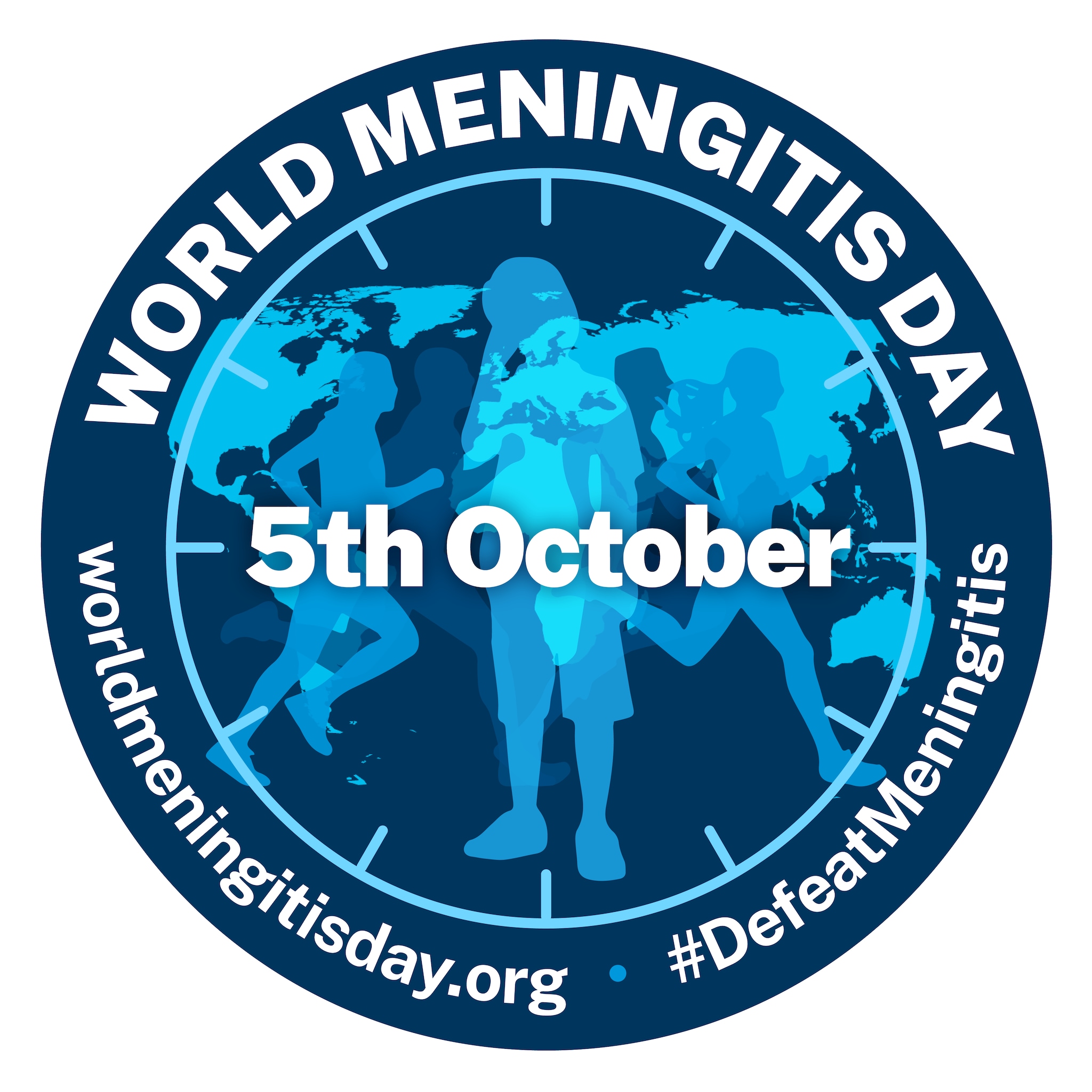 The World Meningitis Day logo.