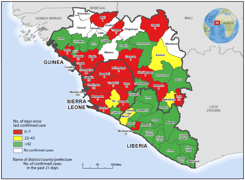 Update: Ebola Virus Disease Epidemic — West Africa ...