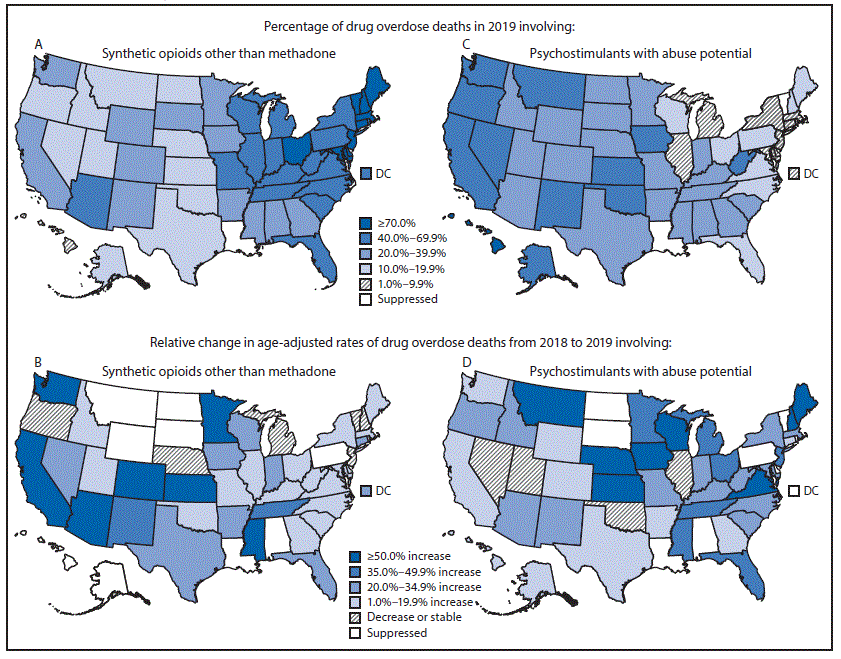 Two Maps That Explain The Changing Geography Of The Opioid