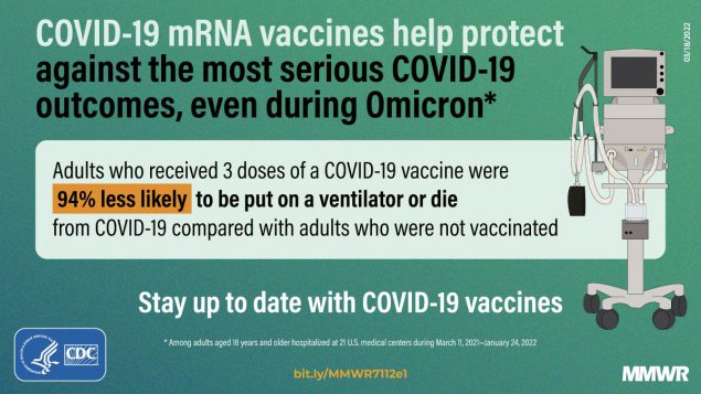 "COVID-19 mRNA vaccines are highly effective in preventing the most severe forms of COVID-19"