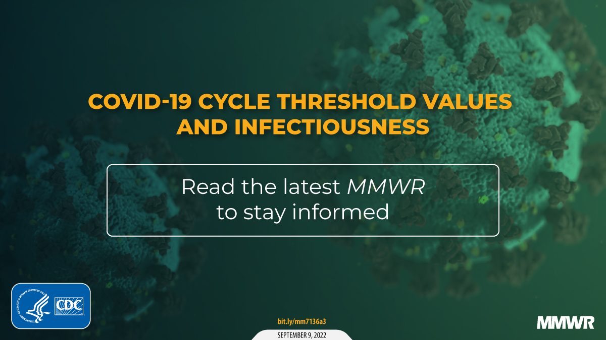 Detection of Higher Cycle Threshold Values in Culturable SARS-CoV-2 ...
