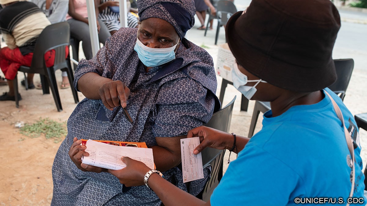 Cobertura de vacunación contra el coronavirus – Región de África de la OMS, 2021-2023