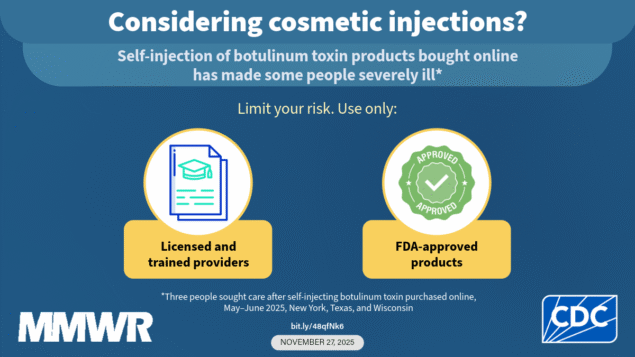 The image shows a clinician with their hands on a patient&rsquo;s face.