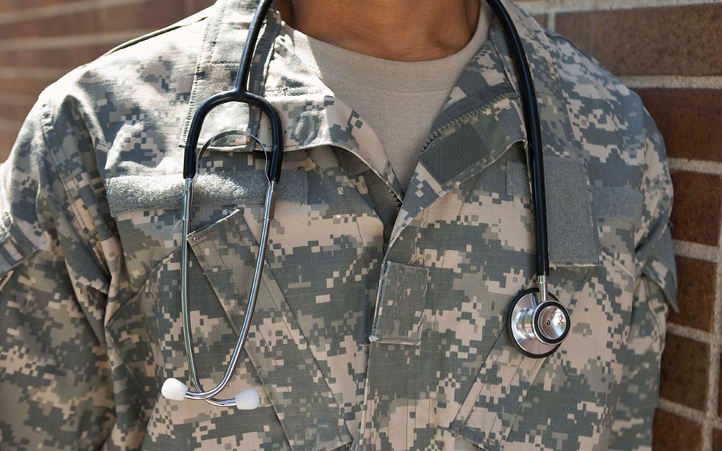 Army health care worker.