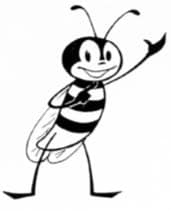Waving Bumble Bee. 