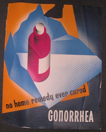 Gonorrhea posted 1945