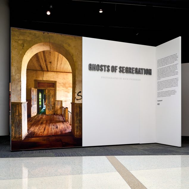 Ghosts of Segregation wall display