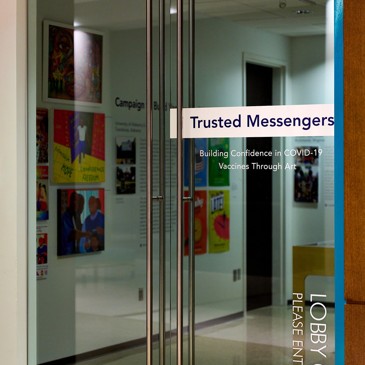 Trusted Messengers exhibit