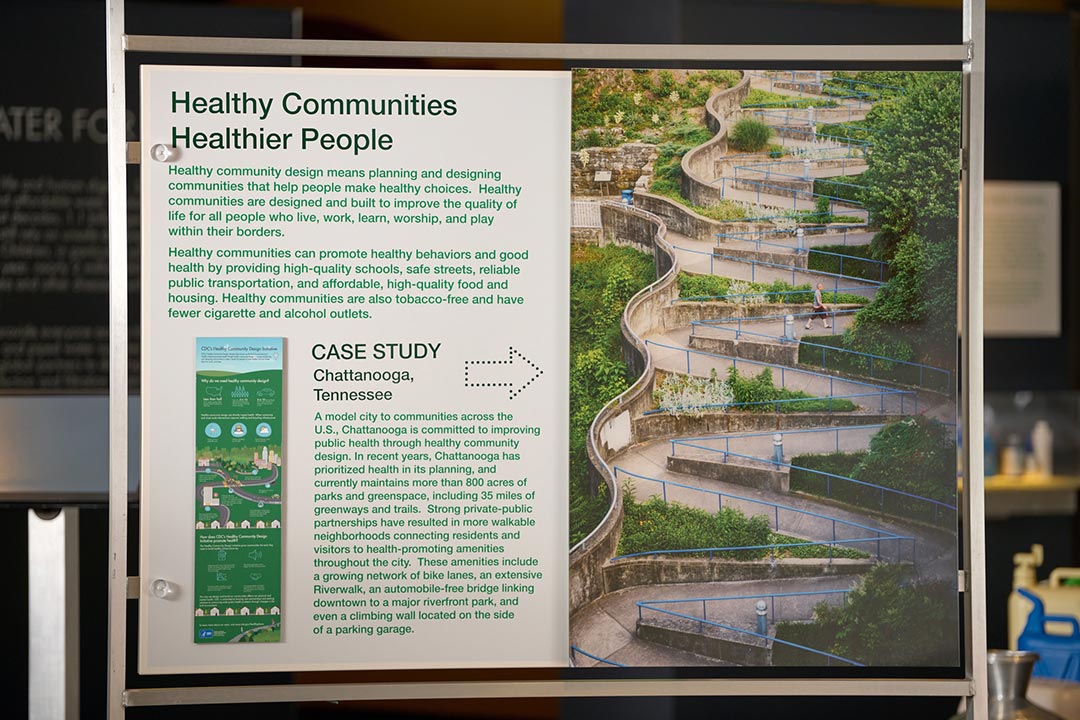 healthy communities installation