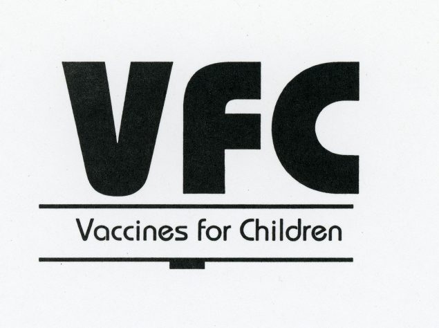 VFC 2400 The original Vaccines for Children (VFC) logo from the 1994 launch