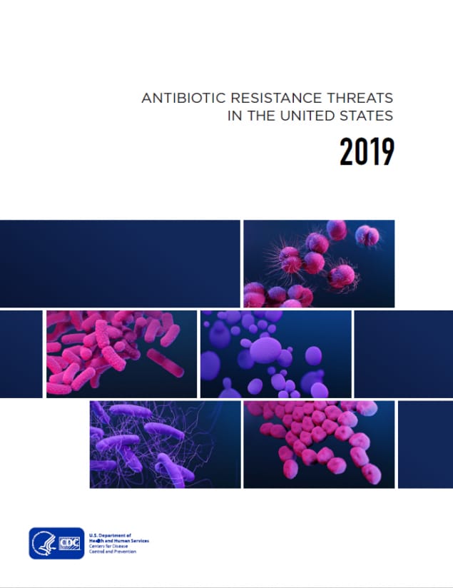 Antibiotic Resistance Threats in the United States, 2019 PDF cover