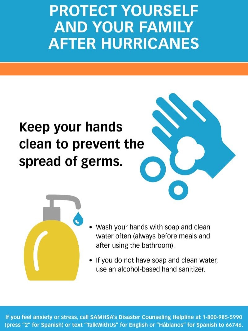 Keep Your Hands Clean to Prevent the Spread of Germs (Flyer)