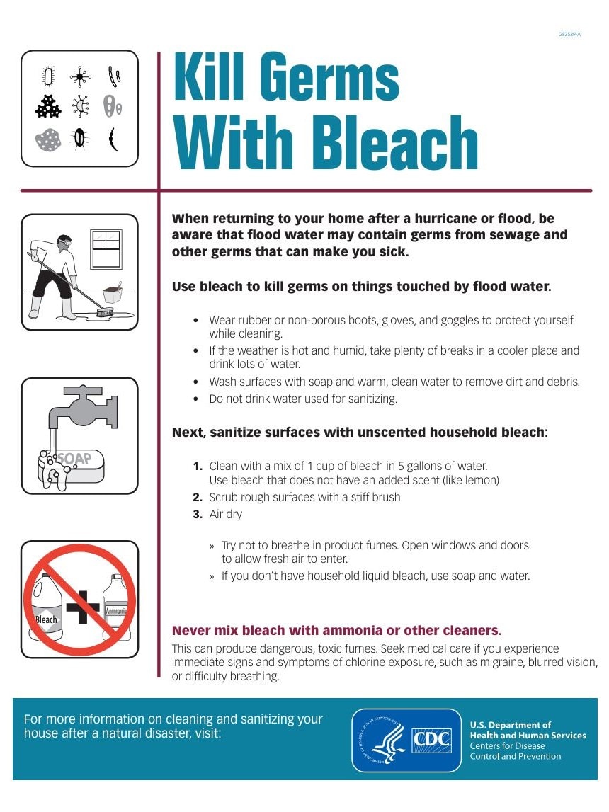 Kill Germs With Bleach (Factsheet)