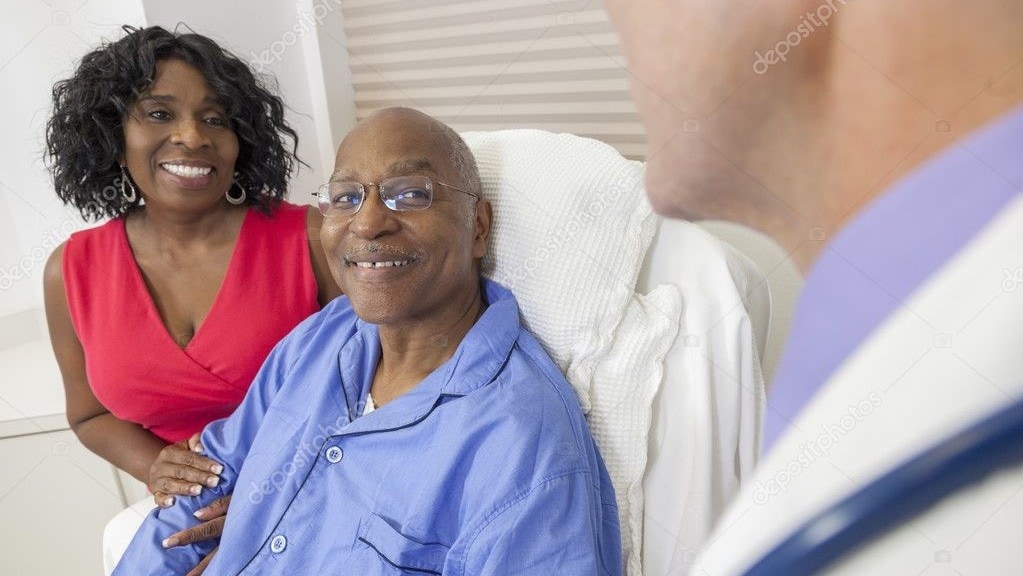 Patient seeing a Doctor.