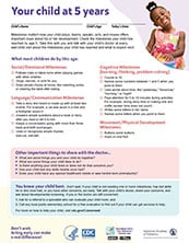 Developmental Milestones: 4 to 5 Year Olds (Preschool) - Children's  Hospital of Orange County