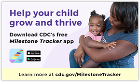 CDC's Free Milestone Tracker App